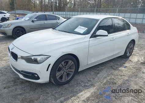 2016 BMW 328I из США, поврежденный, VIN WBA8E9G57GNT86064